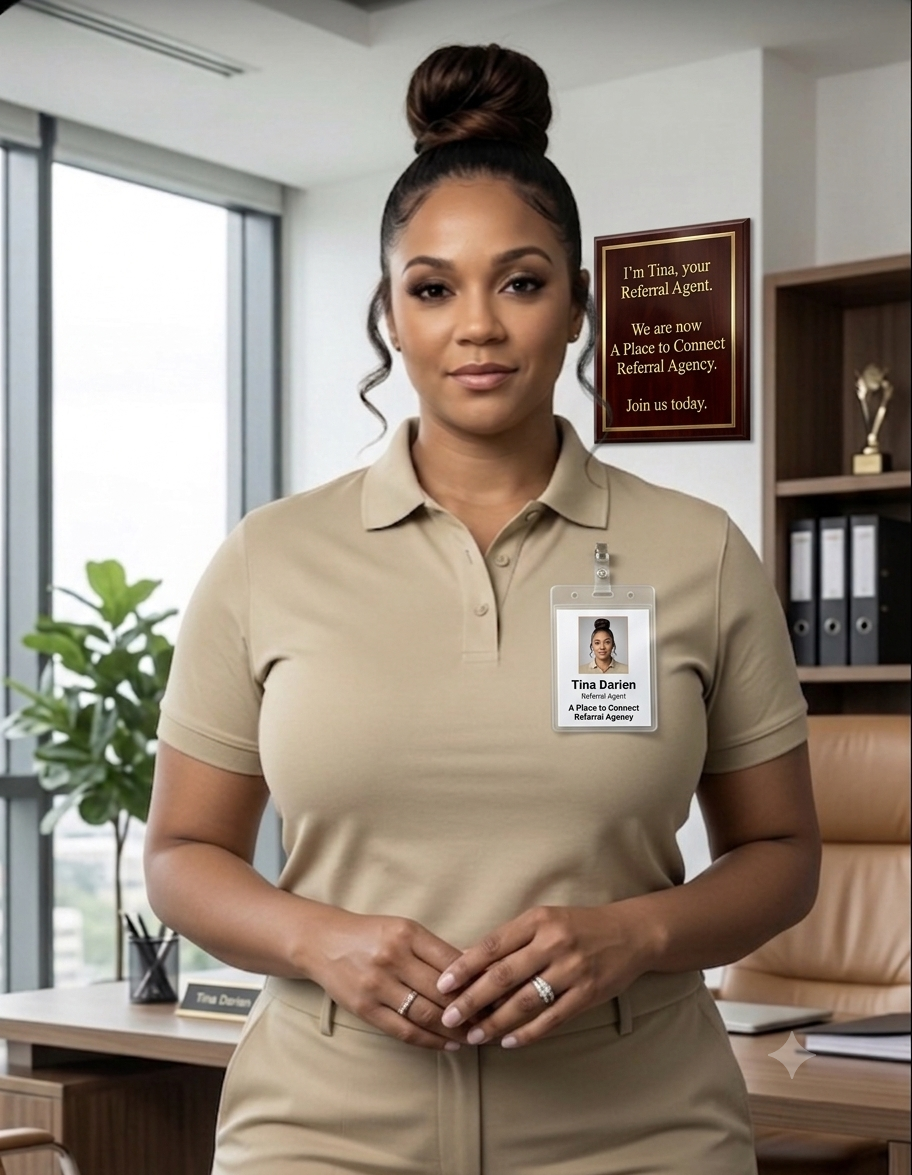 Tina Darien, Referral Agent with A Place to Connect